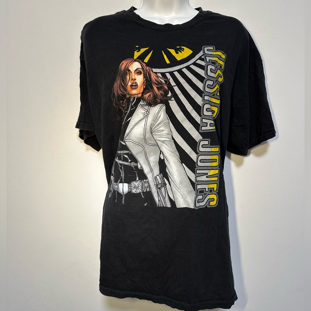 MARVEL Jessica Jones Comic T-Shirt in Black (XL)